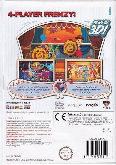 Disney PIXAR Toy Story Mania! - Wii - (B Grade) (Genbrug)